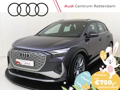 Audi Q4 e-tron - 50 quattro S edition 77 kWh | SoH 89% | Panoramadak | Trekhaak | Head-up display | LED mat
