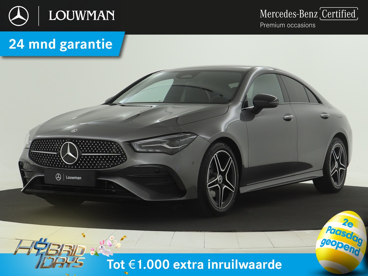 Mercedes-Benz CLA-Klasse - 180 AMG Line 5 spaaks lichtmetalen velgen | Nightpakket | Premium Pakket | Distronic | MB- - AutoWereld.nl