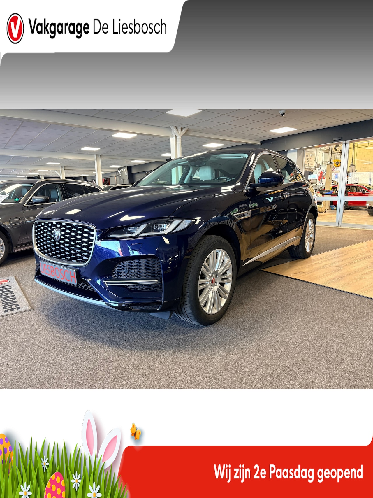 Jaguar F-Pace - 2.0 P400e PHEV S / dealer onderhouden / leder / led / camera/ trekhaak / camera - AutoWereld.nl