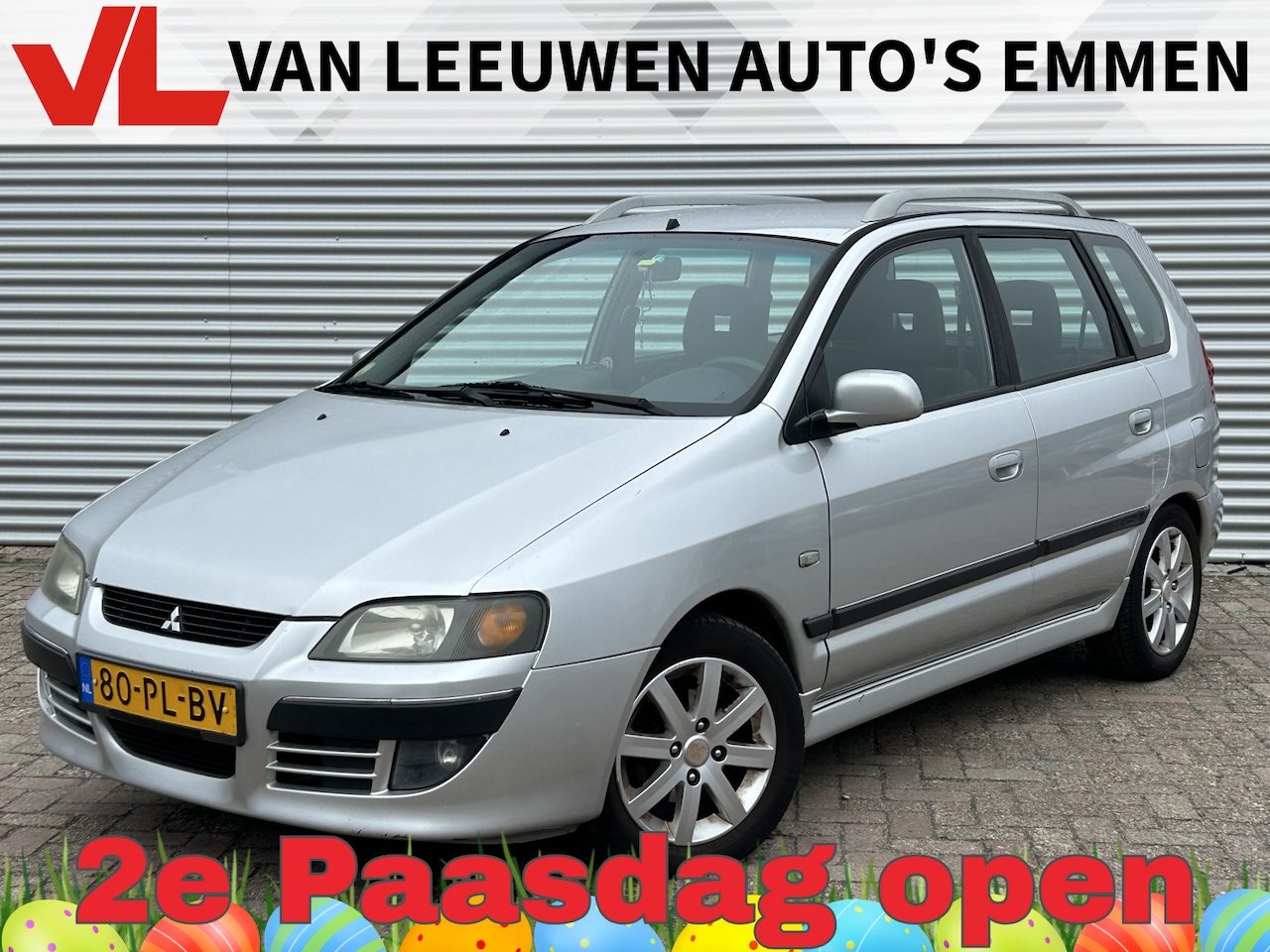 Mitsubishi Space Star - 1.8 Instyle Silver | Nieuw Binnen | Automaat | Airco | Trekhaak | - AutoWereld.nl