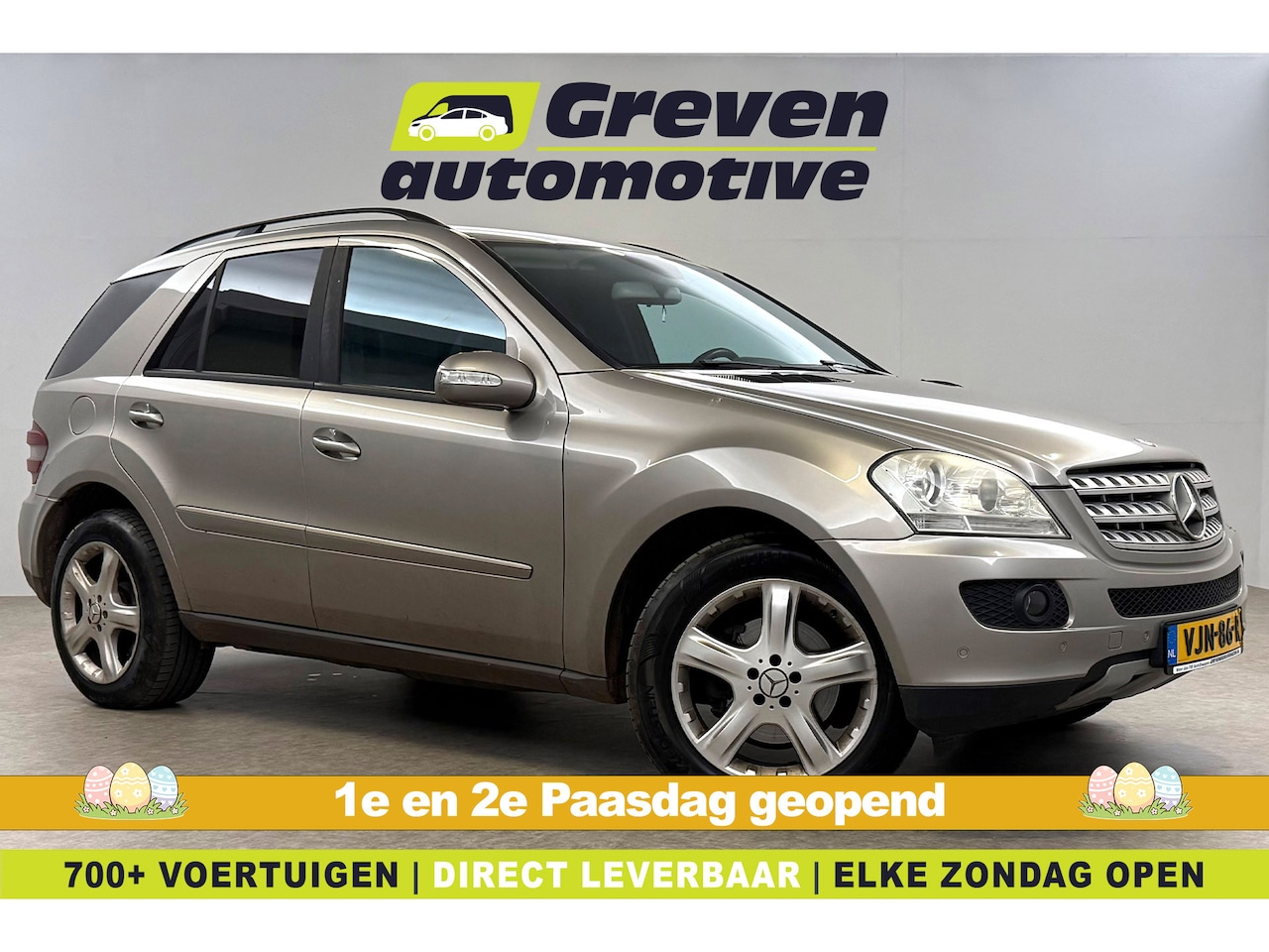Mercedes-Benz M-klasse - ML320 CDI | MARGE | Grijs Kenteken | VAN | 3500kg Trekgew. | Trekhaak | Clima | Navi | Cru - AutoWereld.nl