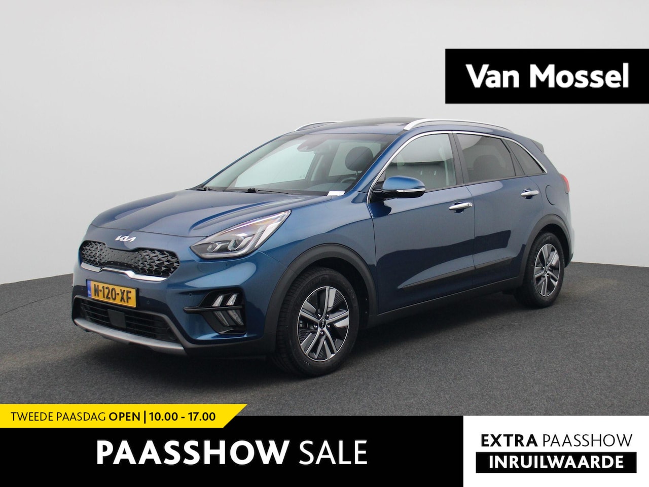 Kia Niro - 1.6 GDi Hybrid ExecutiveLine | Automaat | Parkeer sensoren | Leder | Stoel verwarming/koel - AutoWereld.nl
