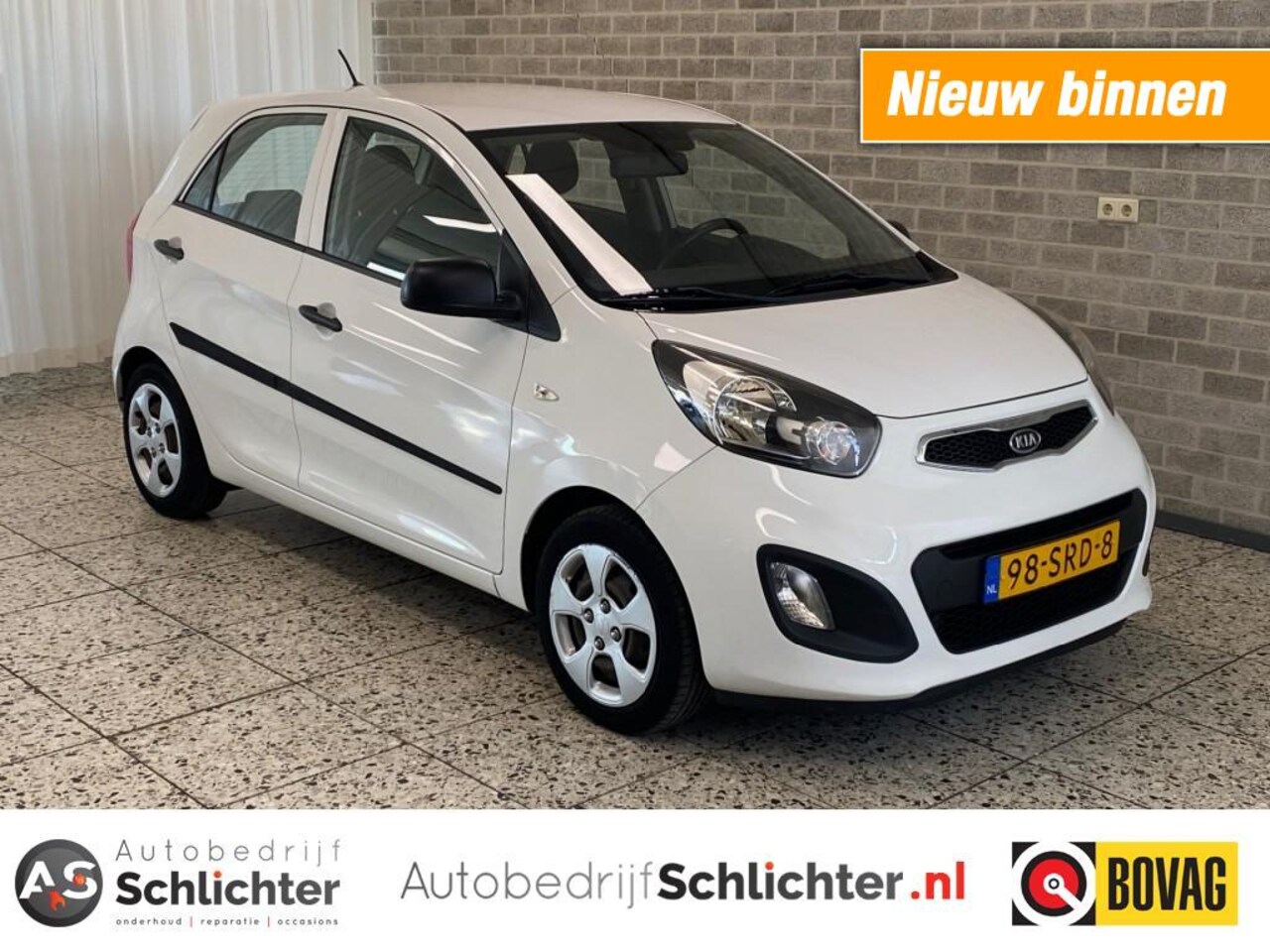 Kia Picanto - 1.0 Comfort Pack 5 deurs/Airco/El-ramen/C.V. - AutoWereld.nl