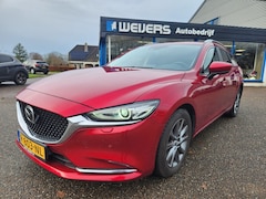 Mazda 6 - 6 2.0 165pk Automaat, Business, Adapt. Cruise, 360 camera, Leder, Apple/Android