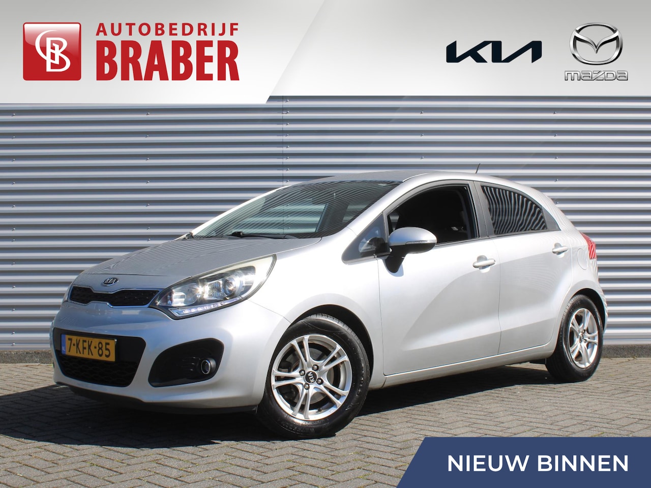 Kia Rio - 1.4 CVVT Plus Pack | Trekhaak | Airco | Cruise | 1.4-109PK! | Bluetooth | 15" LM | Incl. w - AutoWereld.nl