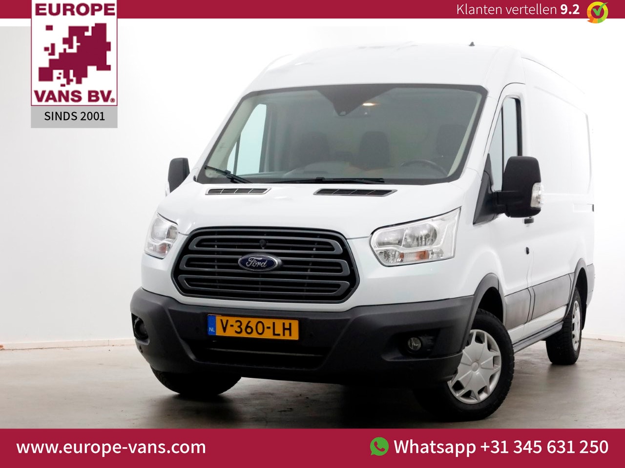 Ford Transit - 2.0 TDCI 130pk E6 L2H2 Trend Airco/Navi/Camera 02-2018 - AutoWereld.nl