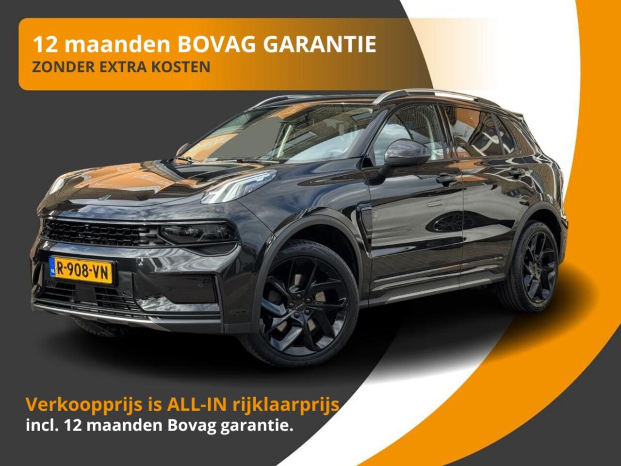 Lynk & Co 01 - 1.5 PHEV 261PK BLACK-EDITION PANO/ACC/LMV/360CAMERA/NL-AUTO/1EIG. - AutoWereld.nl