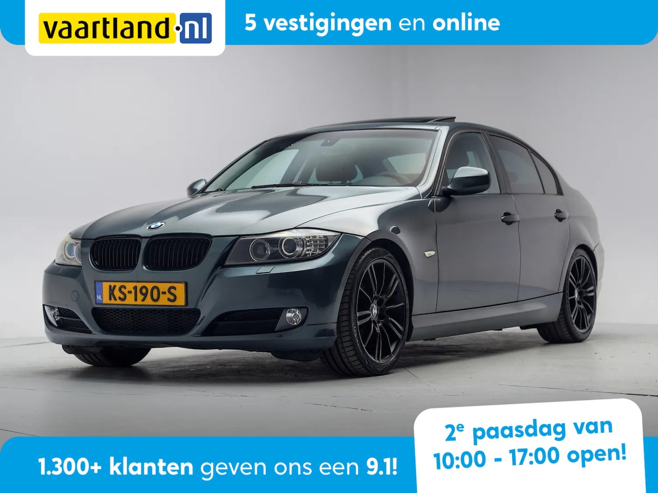 BMW 3-serie - 318i High Executive Sport [ Xenon Schuifdak Leder Sportstoelen Stoelverwarming Trekhaak ] - AutoWereld.nl