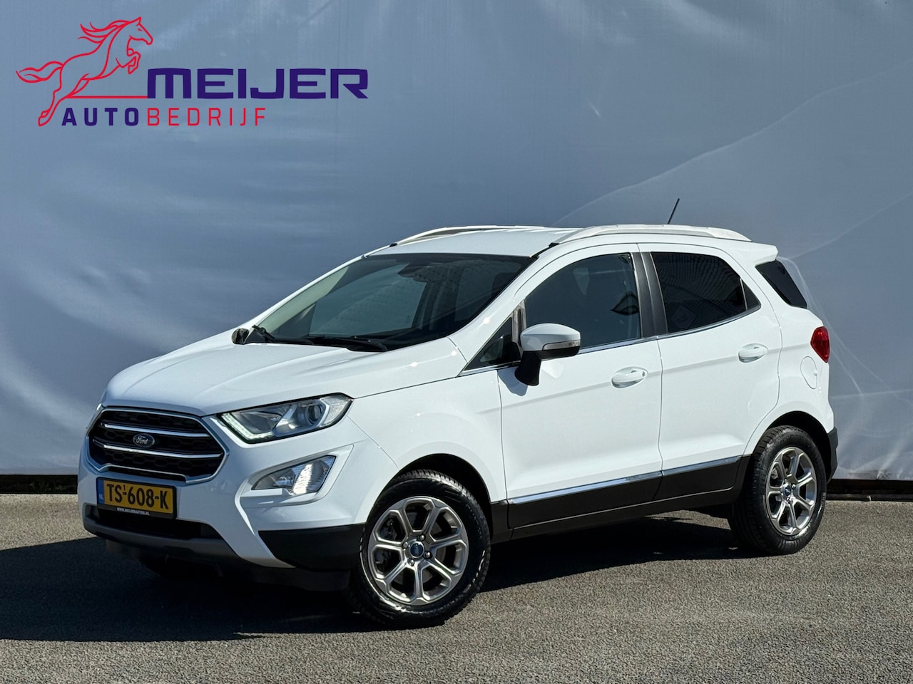 Ford EcoSport - 1.0 EcoBoost Titanium Sportvelgen | Keyless | Clima | Parkeersensoren | Trekhaak | Cruise - AutoWereld.nl