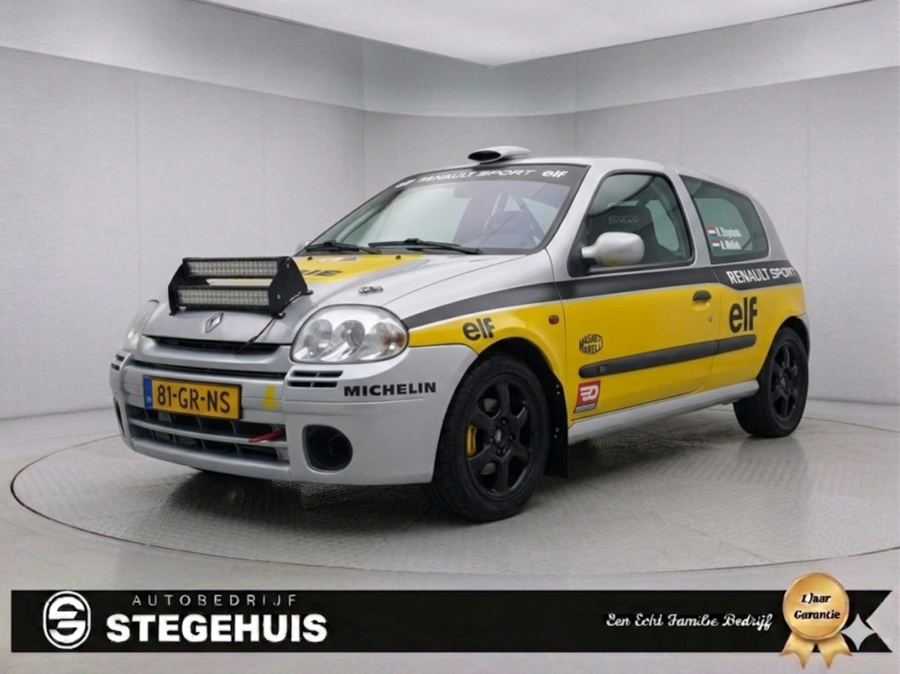 Renault Clio - Renault Clio RS 2.0 16V Groep N Rally auto (KNAF Certificaat) - AutoWereld.nl