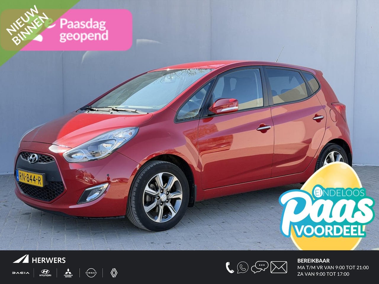 Hyundai ix20 - 1.6i Go! / Navigatie / Achteruitrij Camera / Parkeersensoren / Airco / NAP / Elektr. Ramen - AutoWereld.nl