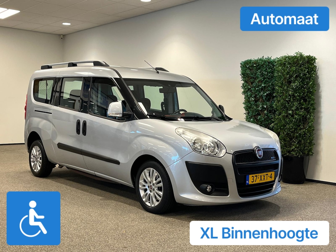 Fiat Doblò - L2 Rolstoelauto 4+1 XXL-Ombouw 160cm - AutoWereld.nl