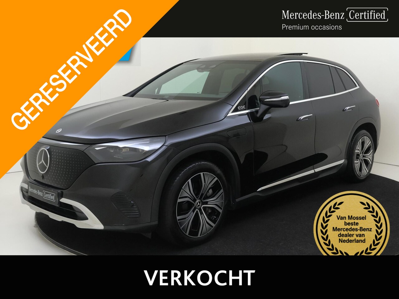 Mercedes-Benz EQE SUV - 300 Luxury Line 91 kWh / Panoramadak/ Burmester / Memory-Stoelen / Sfeerverlichting / - AutoWereld.nl