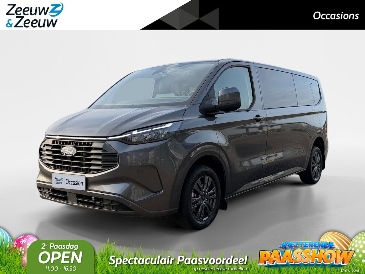 Ford Transit Custom - Kombi 340 2.5 PHEV L2H1 Limited | Automaat | 9 persoons | Winter pack | 17" lichtmetalen v - AutoWereld.nl