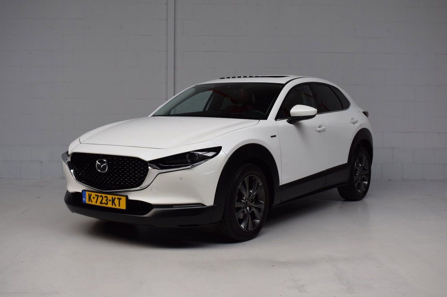 Mazda CX-30 - 2.0 e-SkyActiv-X M Hybrid100th Anniversary Edition ORG.NED / SCHUIFDAK / LEER / 360CAMERA - AutoWereld.nl