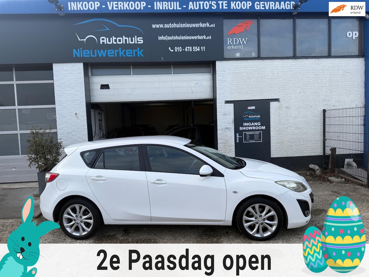 Mazda 3 - 2.0 DiSi GT-M/ Met onderhoudshistorie, Clima-Airco, Parkeersensoren, Stoelverwarming, Spoi - AutoWereld.nl