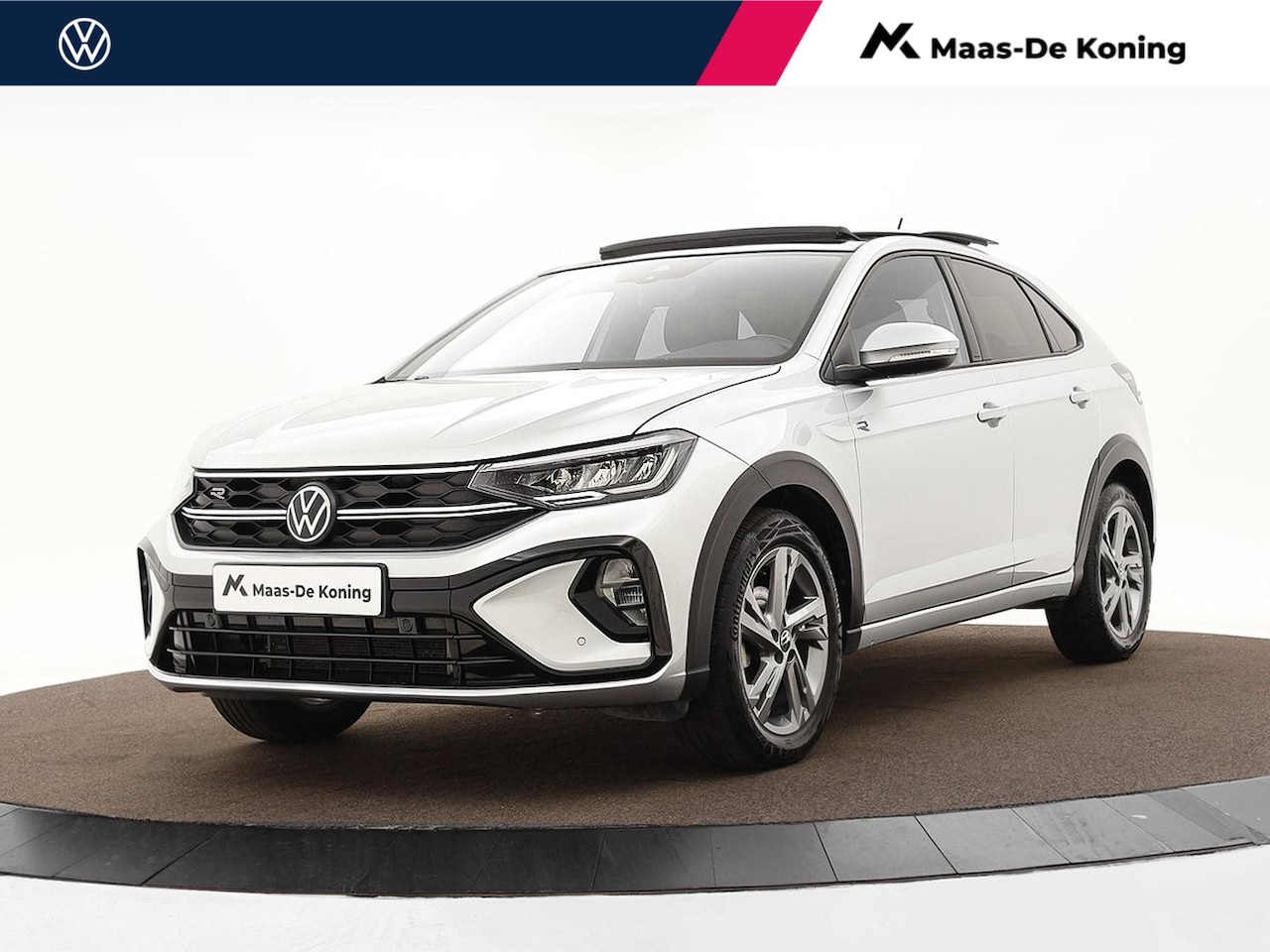 Volkswagen Taigo - 1.0 TSI 115pk DSG R-Line · Panoramadak · Apple/Android Car Play · P-Sensoren · Getint Glas - AutoWereld.nl