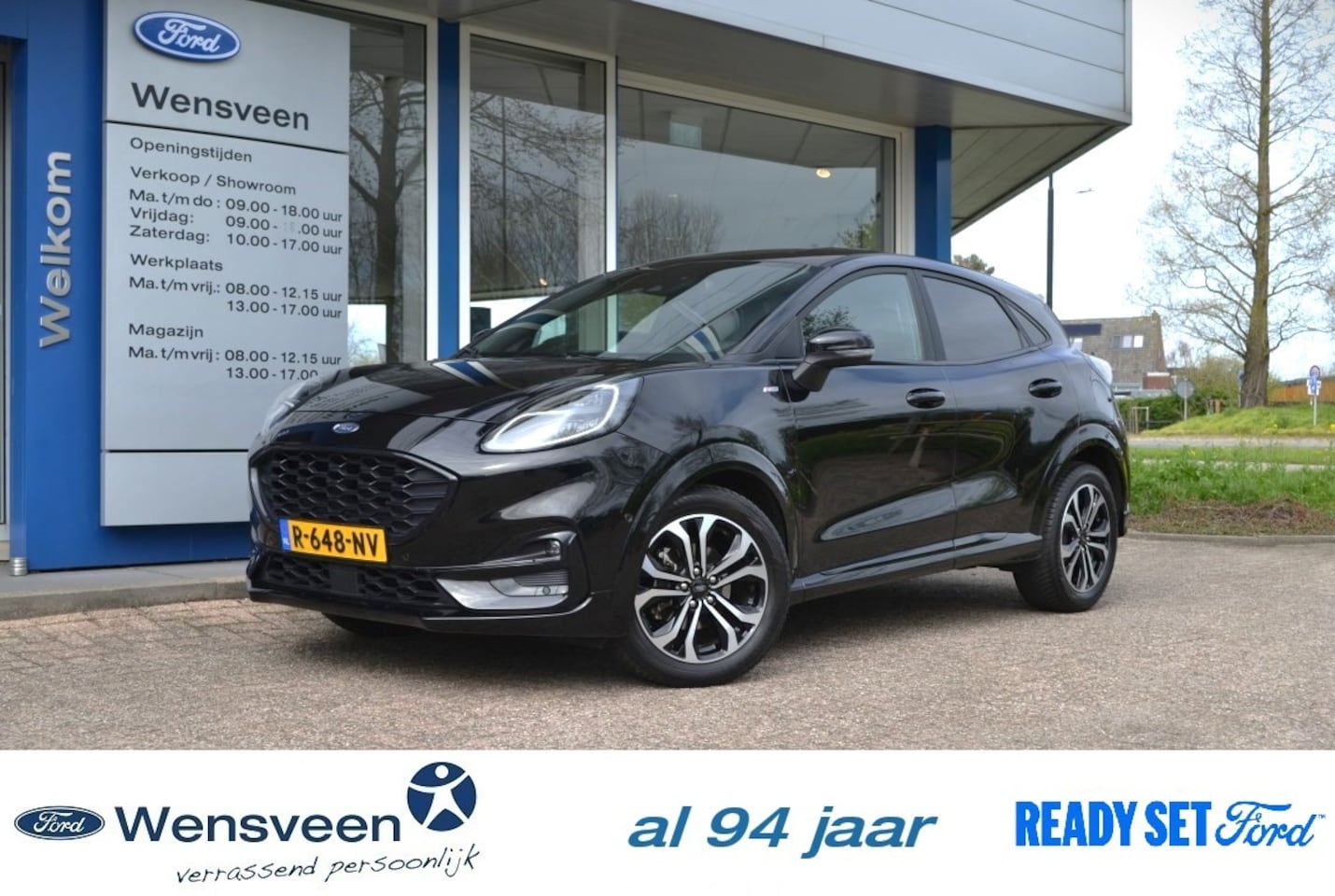 Ford Puma - 1.0T 125pk ECOBOOST Hybrid ST-Line X | winter pack, trekhaak - AutoWereld.nl