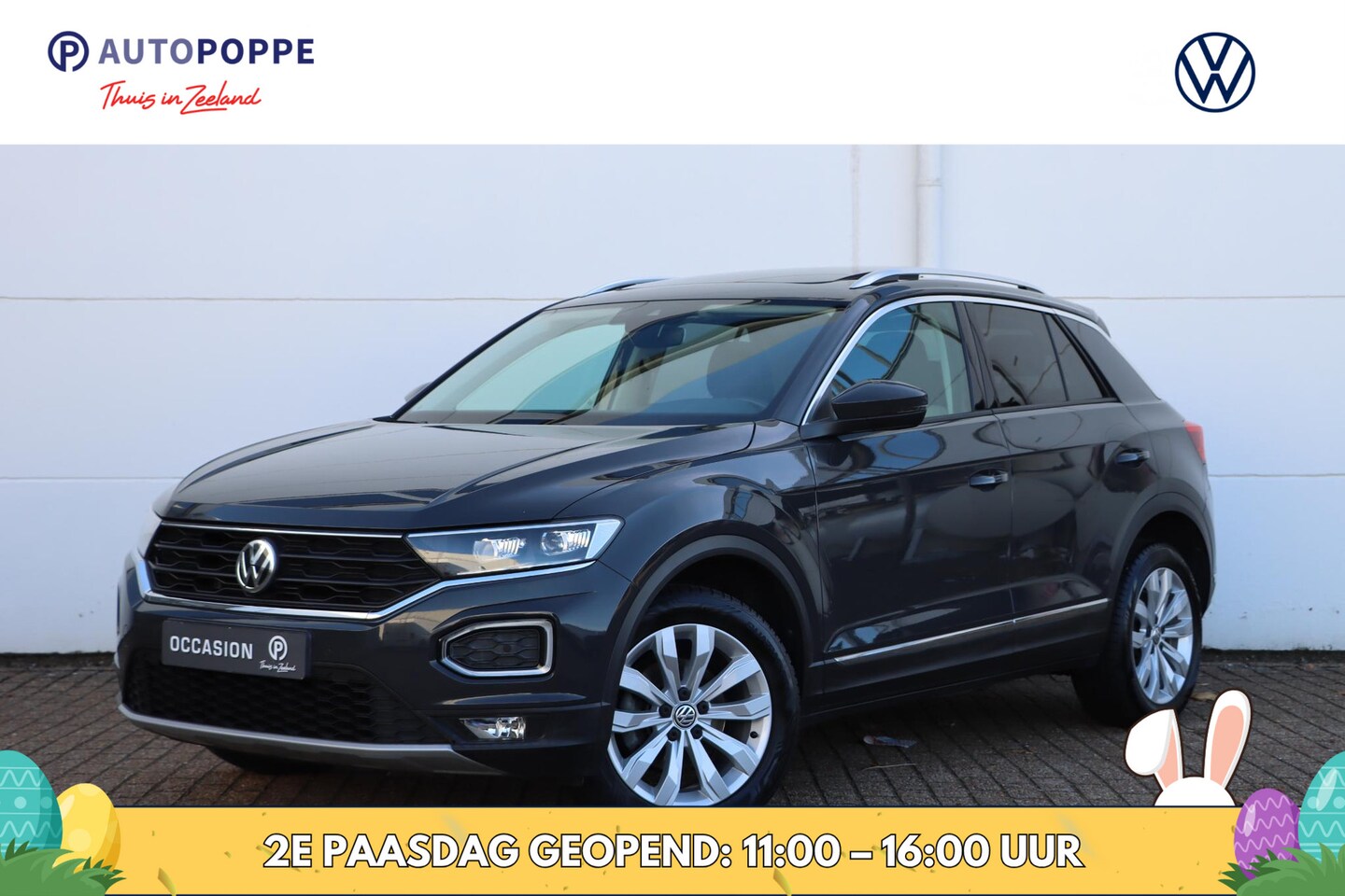 Volkswagen T-Roc - 1.5 TSI Sport | Pano | ACC | Sensoren | Navi | Carplay - AutoWereld.nl