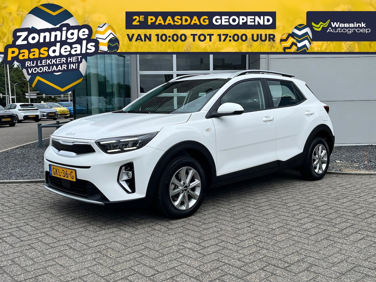 Kia Stonic - 1.0 T-GDi MHEV 100pk DynamicLine | LENTEDEALS | Climatronic | Navigatie | Camera | - AutoWereld.nl
