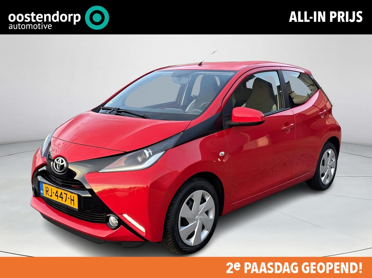 Toyota Aygo - 1.0 VVT-i x-play **TREKHAAK/ PARKEERCAMERA/ ALL SEASON BANDEN** - AutoWereld.nl