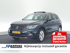 Volkswagen Tiguan - 1.4 TSI 245pk eHybrid Elegance Trekhaak 360Camera Keyless Virtual Cockpit Navigatie Panora