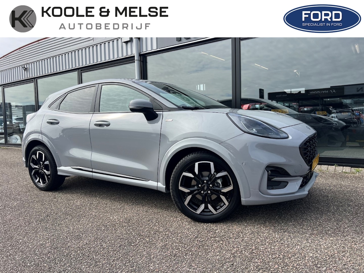 Ford Puma - 1.0i Ecoboost Hybrid 125pk ST-Line X , voorruitverwarming , stoel en stuurverwarming - AutoWereld.nl