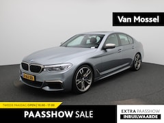 BMW 5-serie - M550i xDrive High Executive | Automaat | Harman & Kardon | Schuifdak | Stoel + Stuurverwar