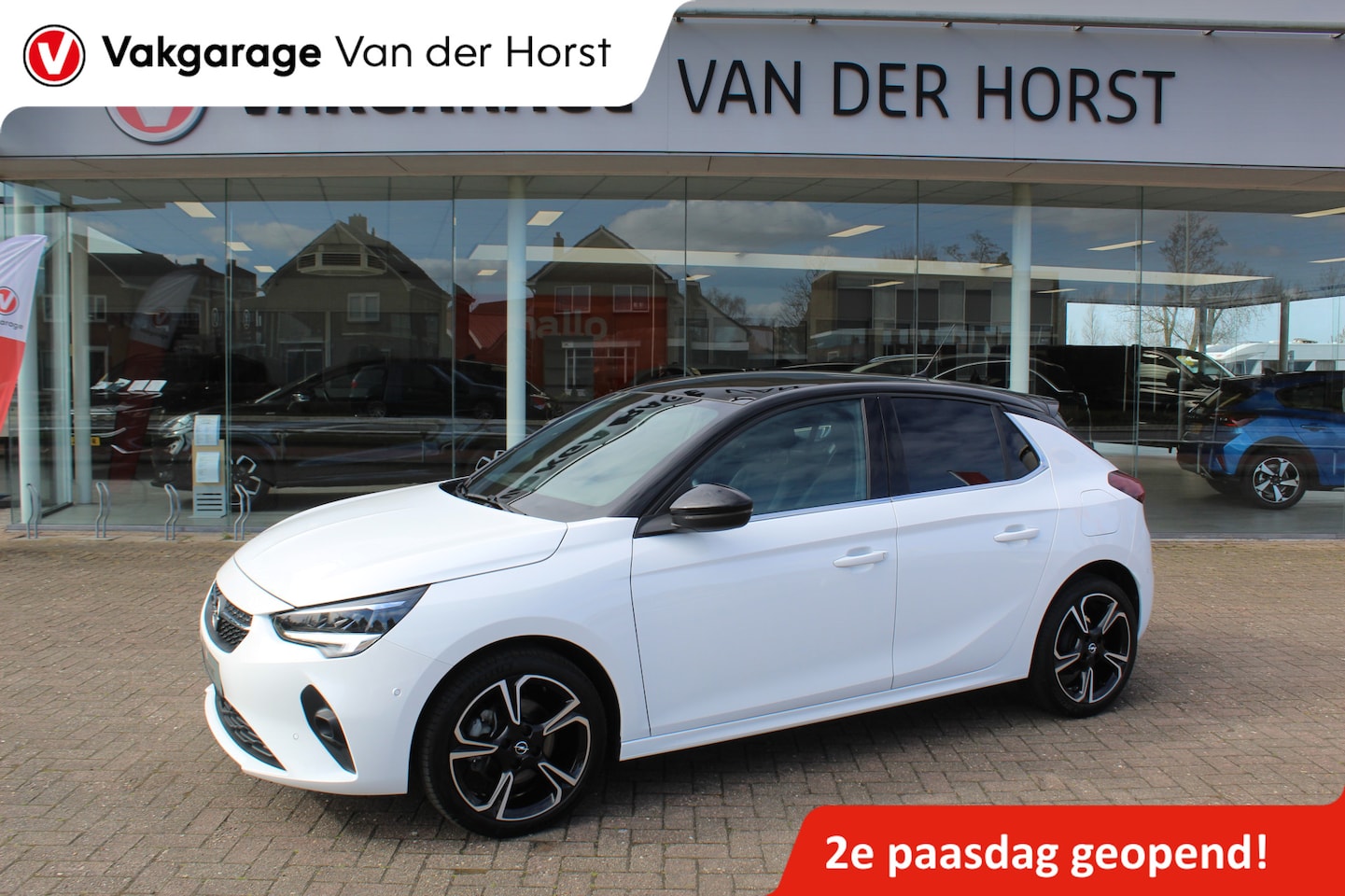 Opel Corsa - 1.2-100 pk Turbo GS. Panoramadak, Winterpakket, Cruise Control, Climate Control, Two tone, - AutoWereld.nl