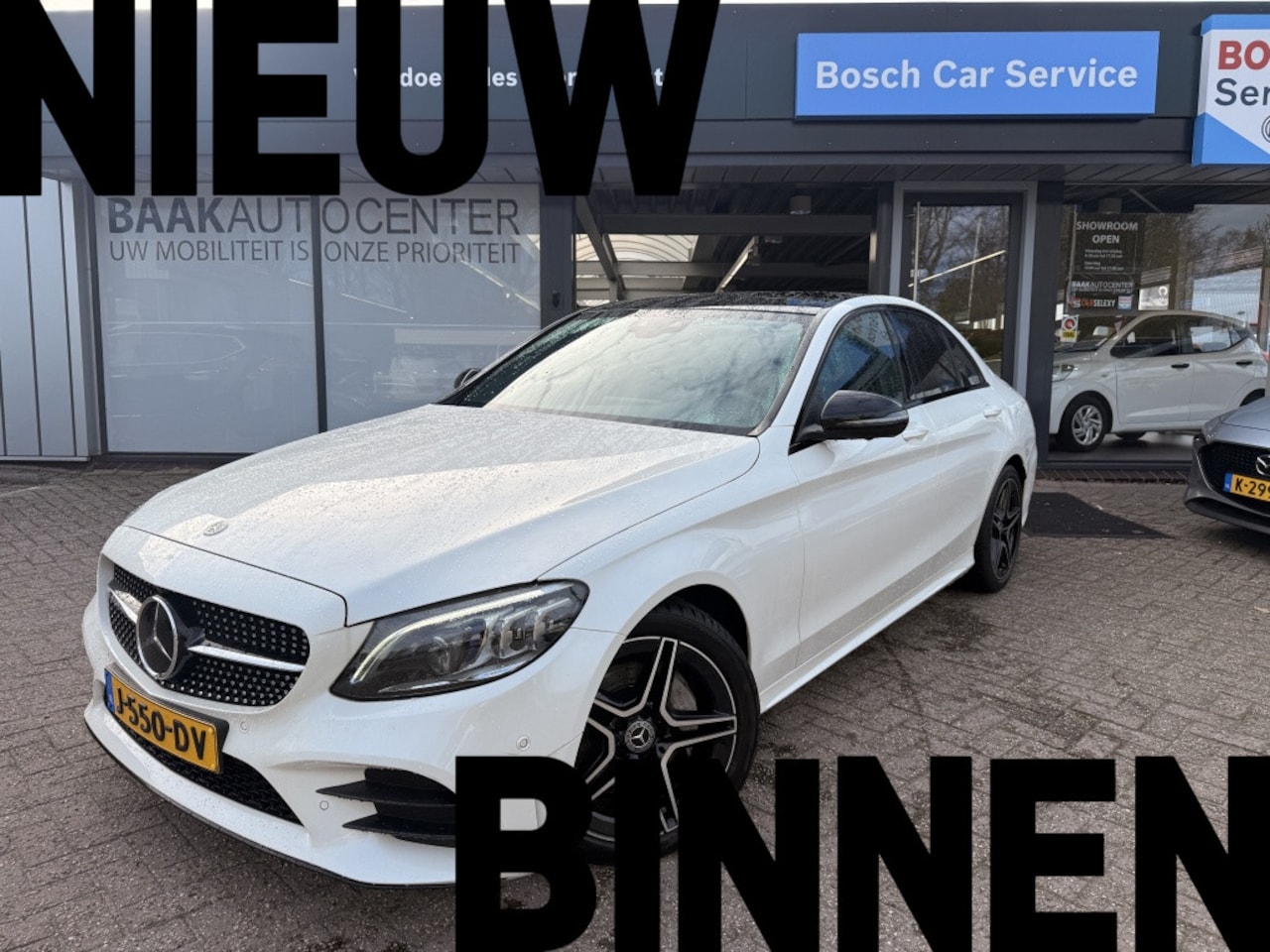 Mercedes-Benz C-klasse - 180 Business Solution AMG | Pano | Trekhaak - AutoWereld.nl