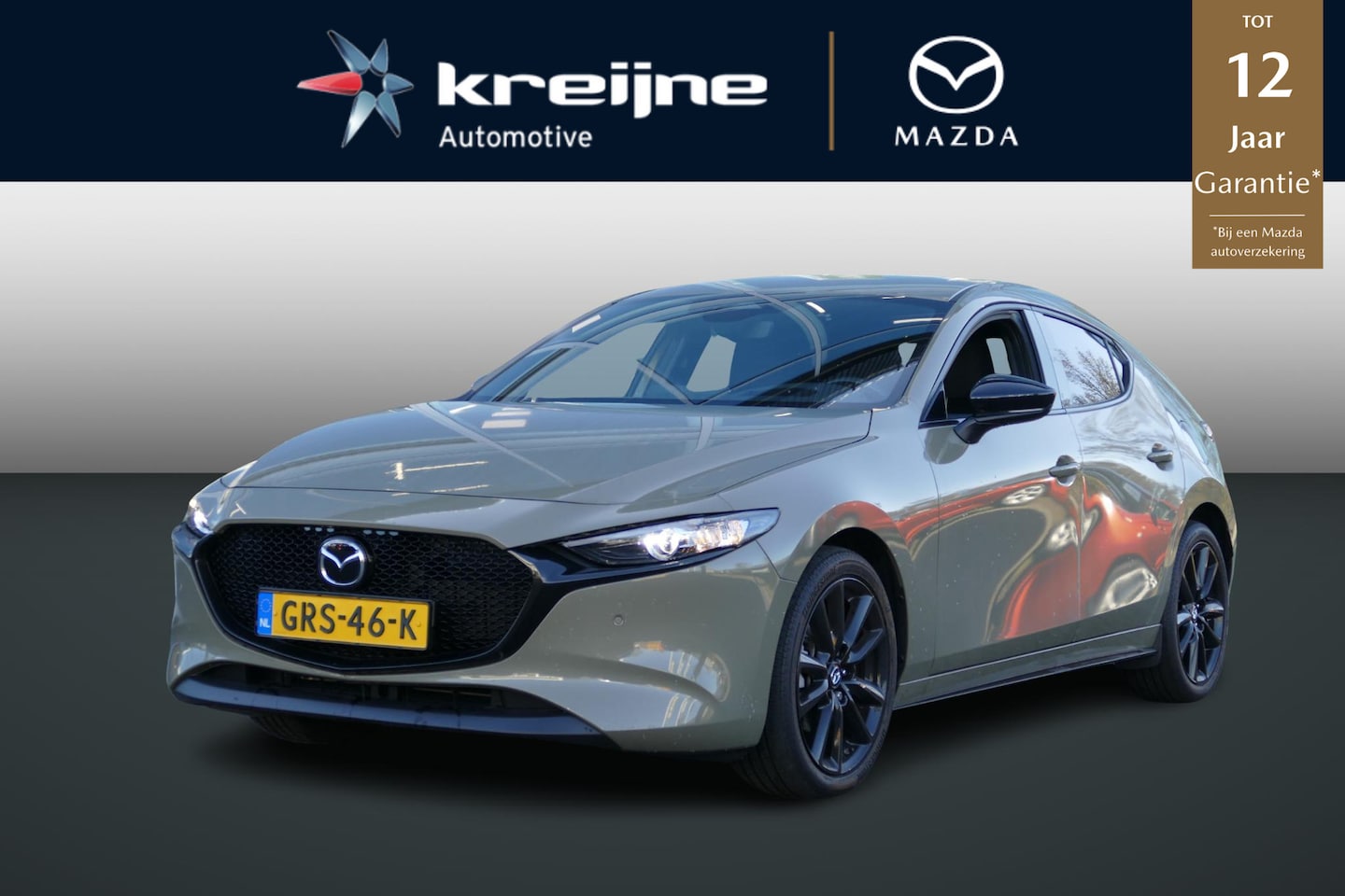 Mazda 3 - 2.5 e-SkyActiv-G M Hybrid 140 Homura | Apple Carplay | Navigatie | Adaptieve Cruise Contro - AutoWereld.nl