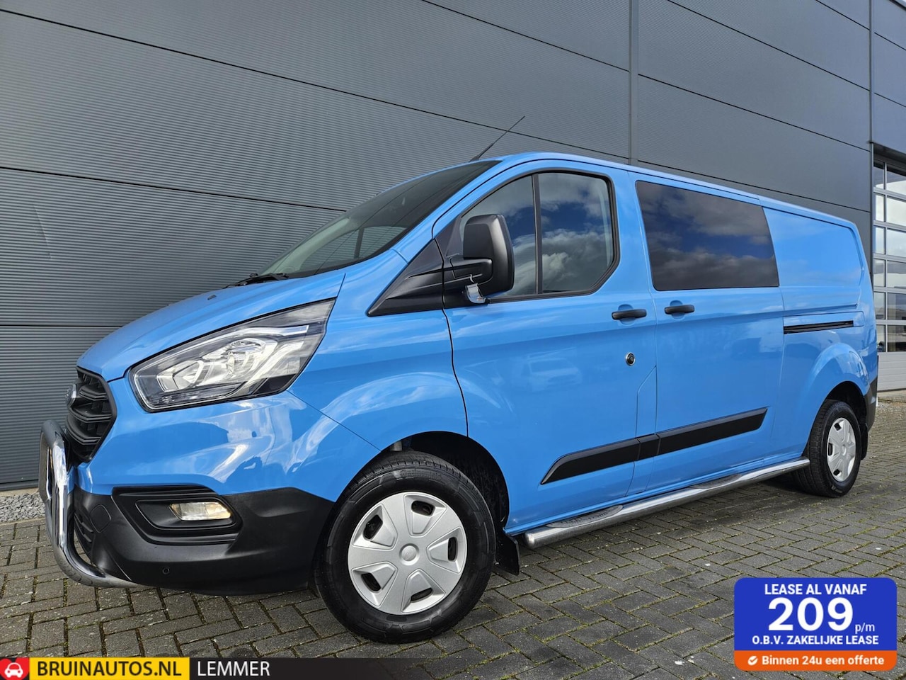 Ford Transit Custom - 2.0 TDCI L2H1 DC Airco 2x schuifd navi - AutoWereld.nl