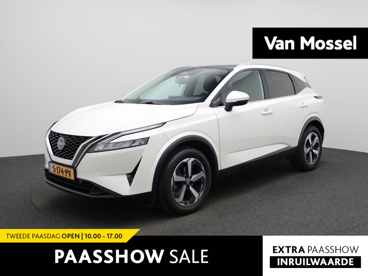 Nissan Qashqai - 1.3 MHEV N-Connecta | Navigatie | Apple Carplay / Android Auto | Panoramadak | Virtual Coc - AutoWereld.nl