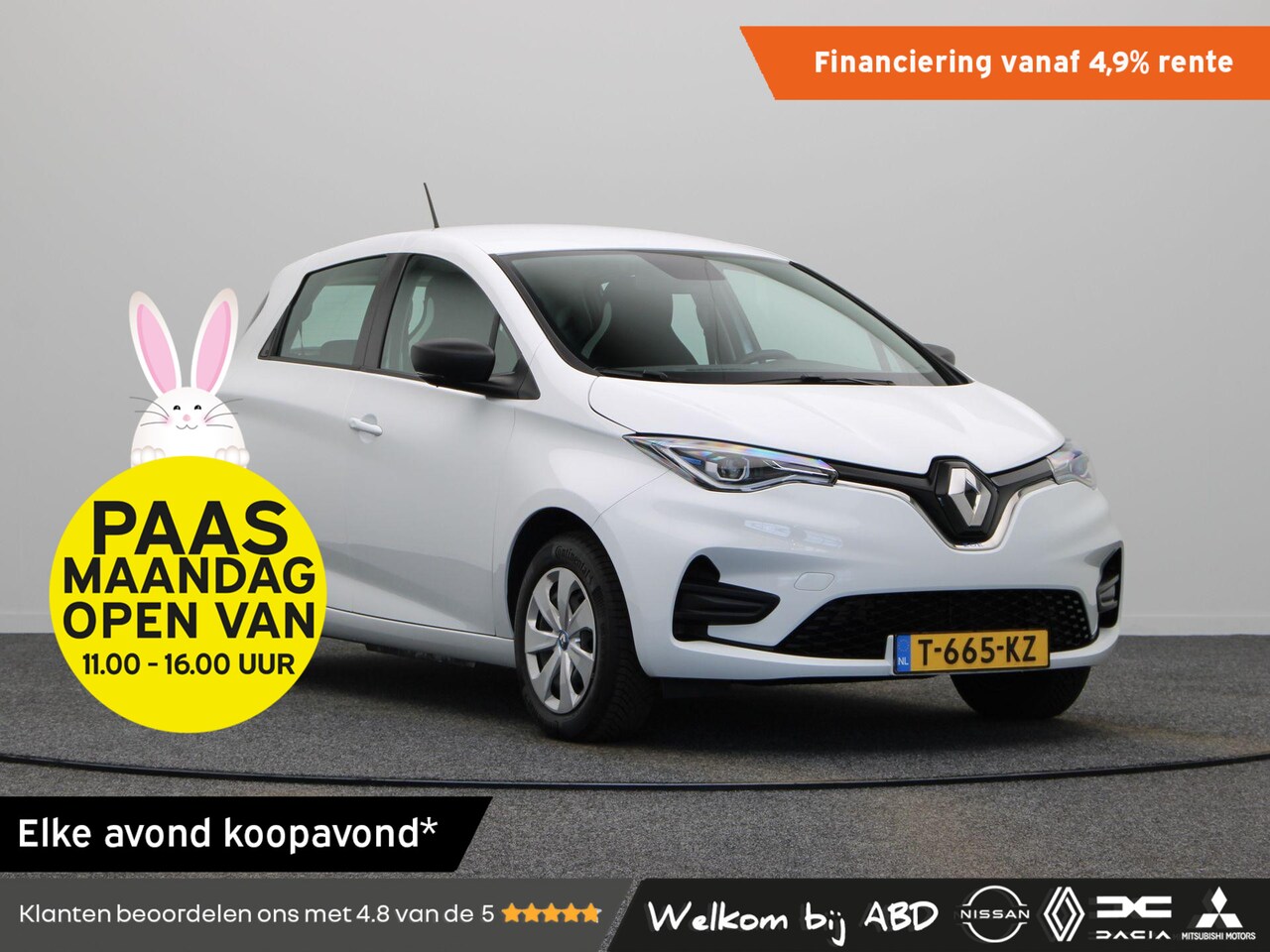 Renault Zoe - R110 Life 52 kWh (ex Accu) | Soh 95.6% | Cruise Control | Keyless | Warmtepomp | Airco | - AutoWereld.nl
