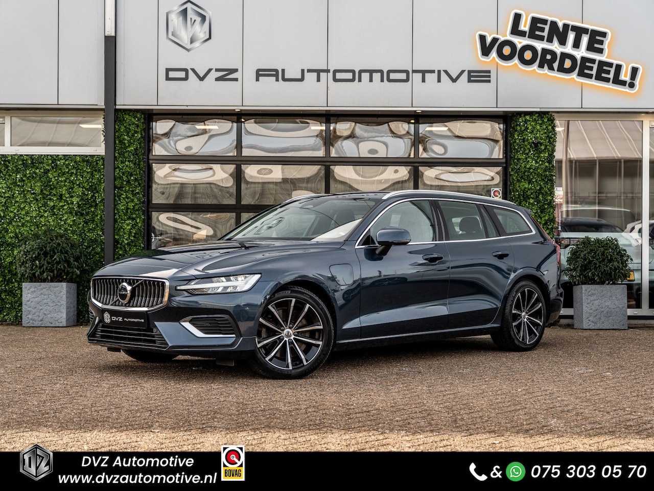 Volvo V60 - 2.0 T6 Plug-in hybrid AWD Ultimate Bright - AutoWereld.nl
