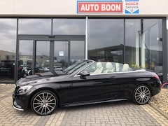 Mercedes-Benz C-klasse Cabrio - 180 AMG 9G-TRONIC LEER/AIRSCARF/19''AMG/SFEER/LED/ NAVI/STOELVERW./CLIMA/NL AUTO/KM=NAP