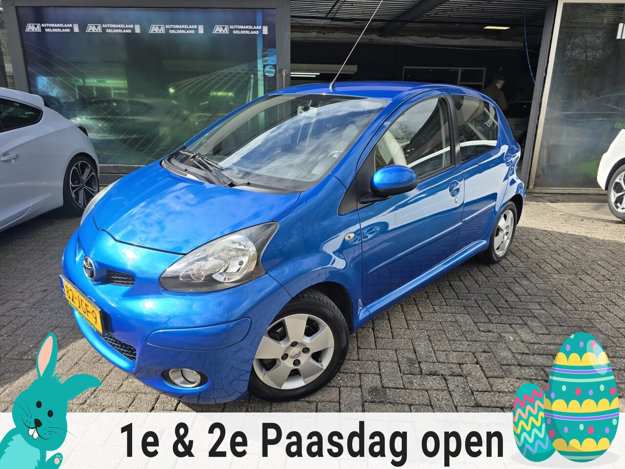 Toyota Aygo - 1.0-12V Dynamic Blue | 2E EIGENAAR | 12MND GARANTIE | ANDROID | AIRCO | ELEC RAMEN | LMV | - AutoWereld.nl