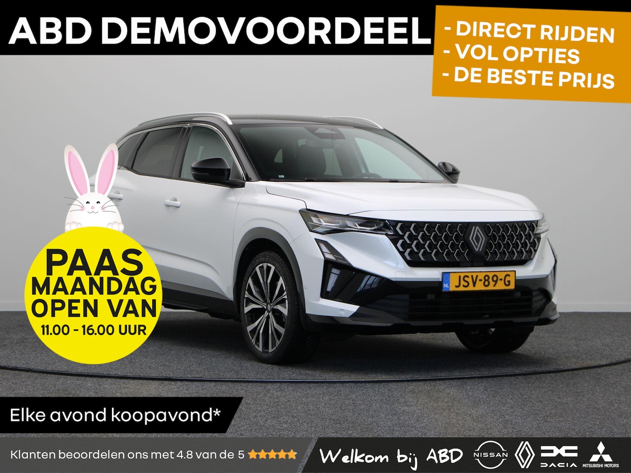 Renault Austral - E-Tech full hybrid 200pk techno | 20" lichtmetalen velgen | All season banden | - AutoWereld.nl