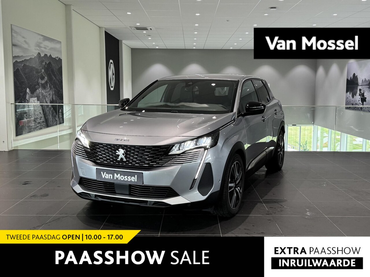 Peugeot 3008 - 1.6 HYbrid 180 Allure Pack Business Automaat | Climate control | Full Map Navigatie | Appl - AutoWereld.nl