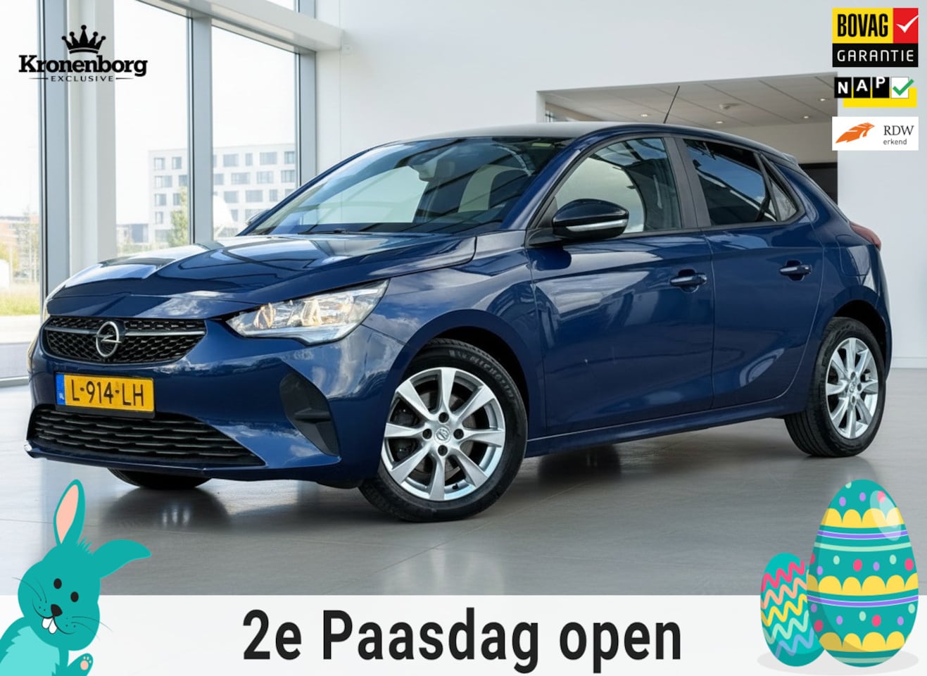 Opel Corsa - 1.2 Edition 1.2 Edition, CARPLAY, NAVI, NAP, APK, CRUISECR - AutoWereld.nl