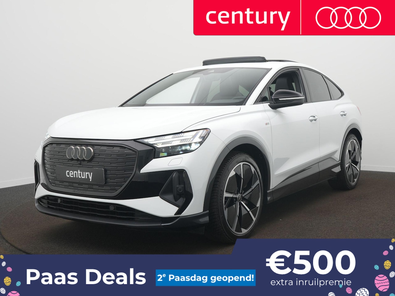 Audi Q4 Sportback e-tron - 55 quattro S Edition 82 kWh S-Line | Panodak | SONOS | Camera | Elek. Stoel - AutoWereld.nl