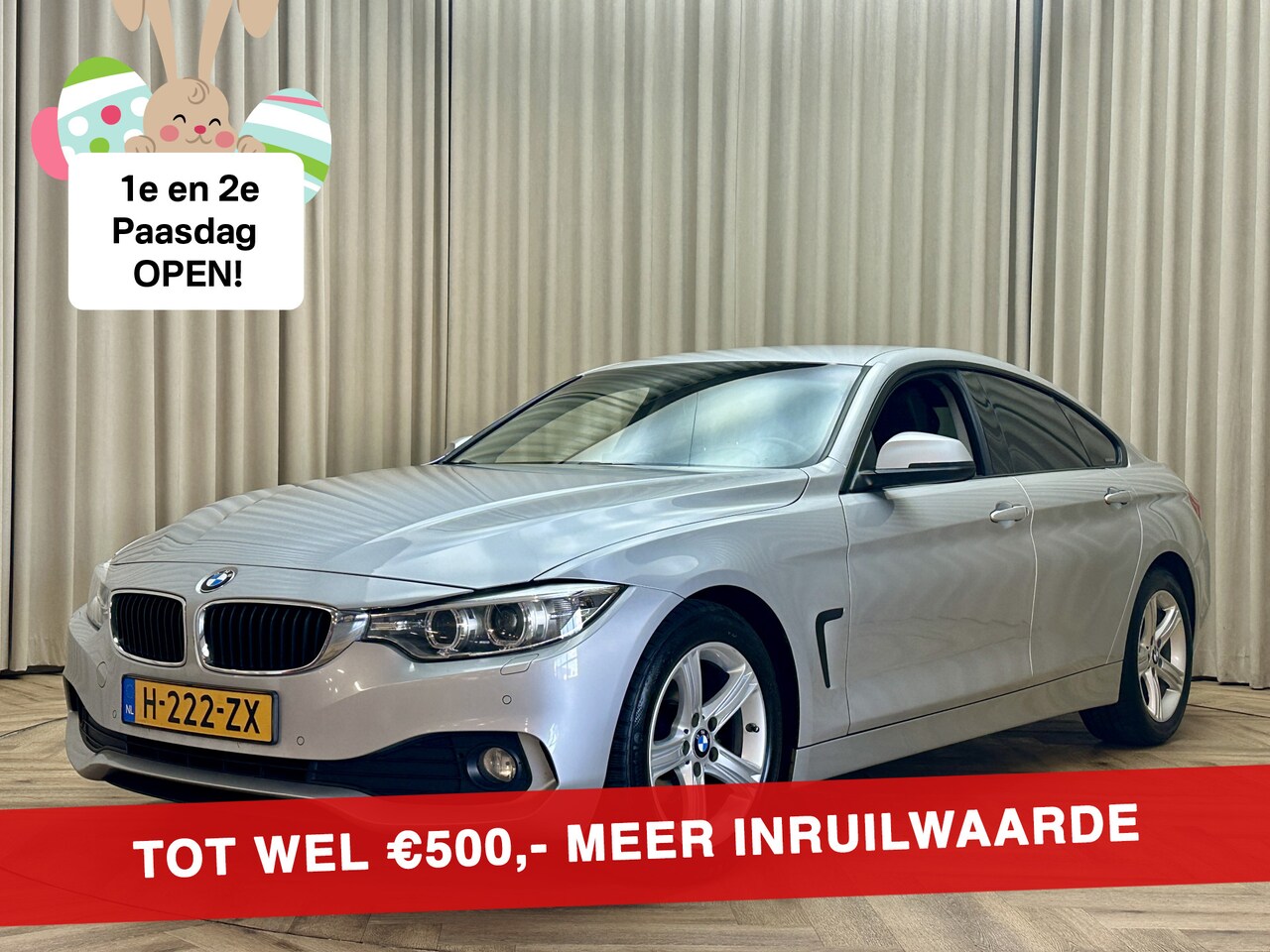 BMW 4-serie Gran Coupé - 418d High Executive *Leder* Xenon / Navigatie / Cruise Control / PDC / Elek. Kofferklep - AutoWereld.nl
