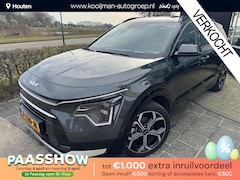 Kia Niro - 1.6 GDi Hybrid ExecutiveLine , 1e Eigenaar, Schuif/ Kanteldak, Lederen Bekleding, Stoelkoe