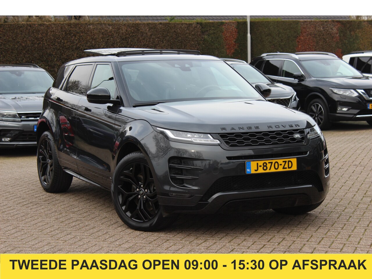Land Rover Range Rover Evoque - 1.5 P300e AWD HSE R-Dynamic NL. Auto / Panoramadak / Camera / Luxe Leder / Meridian / Keyl - AutoWereld.nl