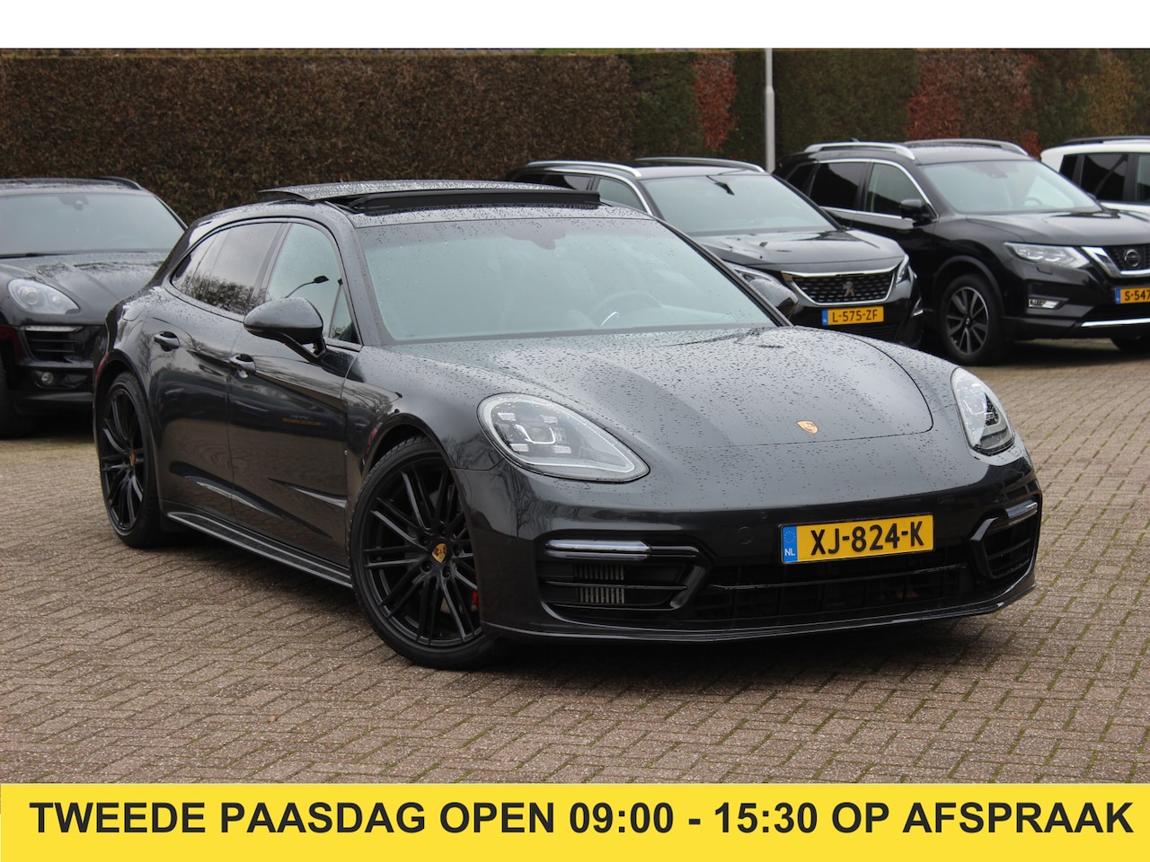 Porsche Panamera Sport Turismo - 2.9 4 E-Hybrid / Panoramadak / Camera / Luchtvering / Sportuitlaat / Bose / 21'' / Softclo - AutoWereld.nl