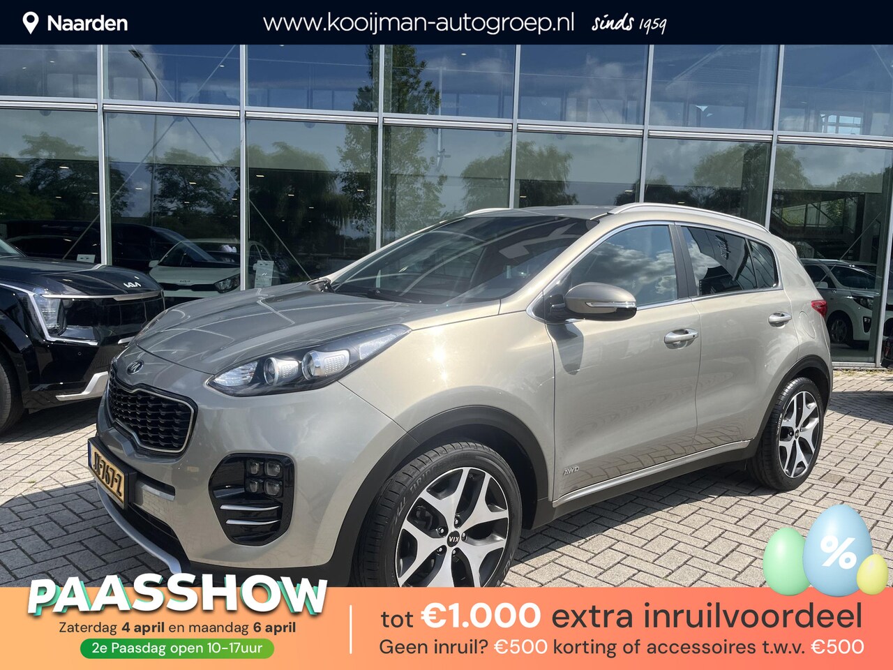 Kia Sportage - 1.6 T-GDI 4WD GT-Line First Edition | Lederen bekleding| Keyless | Achteruitrij camera | P - AutoWereld.nl