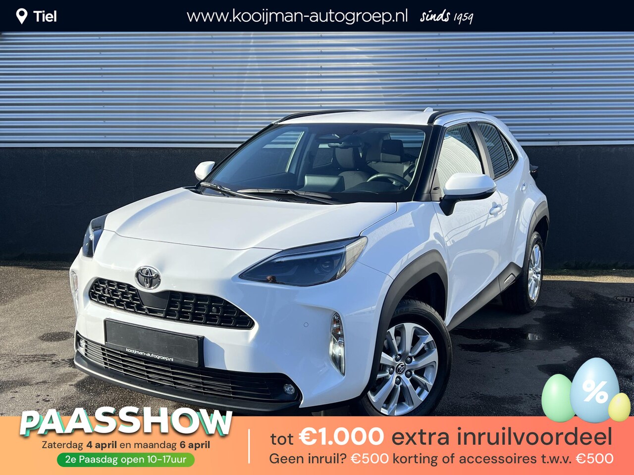 Toyota Yaris Cross - 1.5 Hybrid Business Dynamic Android auto Navigatie, Parkeersensoren voor + achter, LMV, Ap - AutoWereld.nl