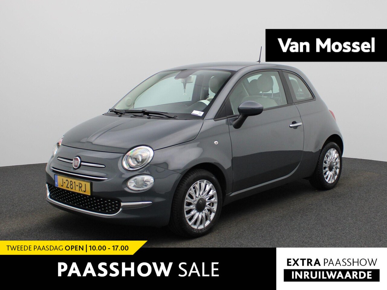 Fiat 500 - 1.0 Hybrid Lounge | Cruise Control | Radio | Navigatie | Bluetooth | - AutoWereld.nl