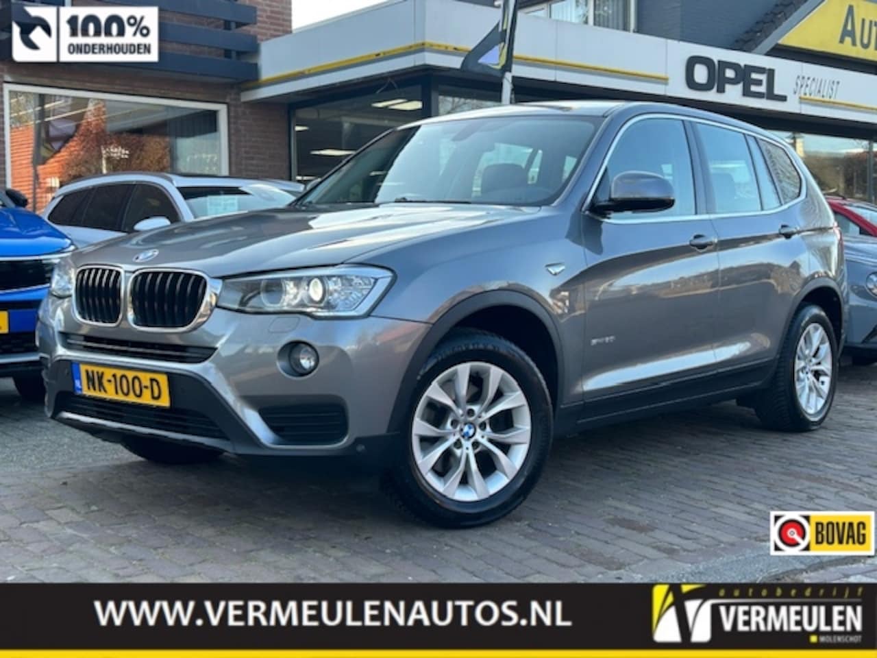 BMW X3 - sDrive 20i 184PK Executive Automaat + 17"/ Navi/ Clima/ Cruise/ Xenon/ NL auto - AutoWereld.nl