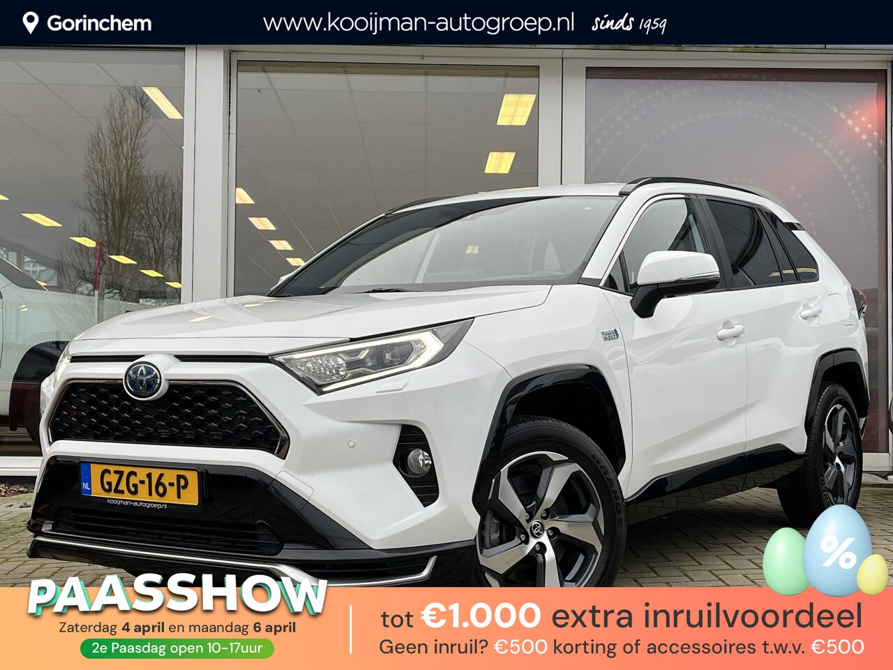 Toyota RAV4 - 2.5 Plug-in Hybrid AWD Business Plus Trekhaak | 1500kg trekgewicht | Leder | Apple Carplay - AutoWereld.nl